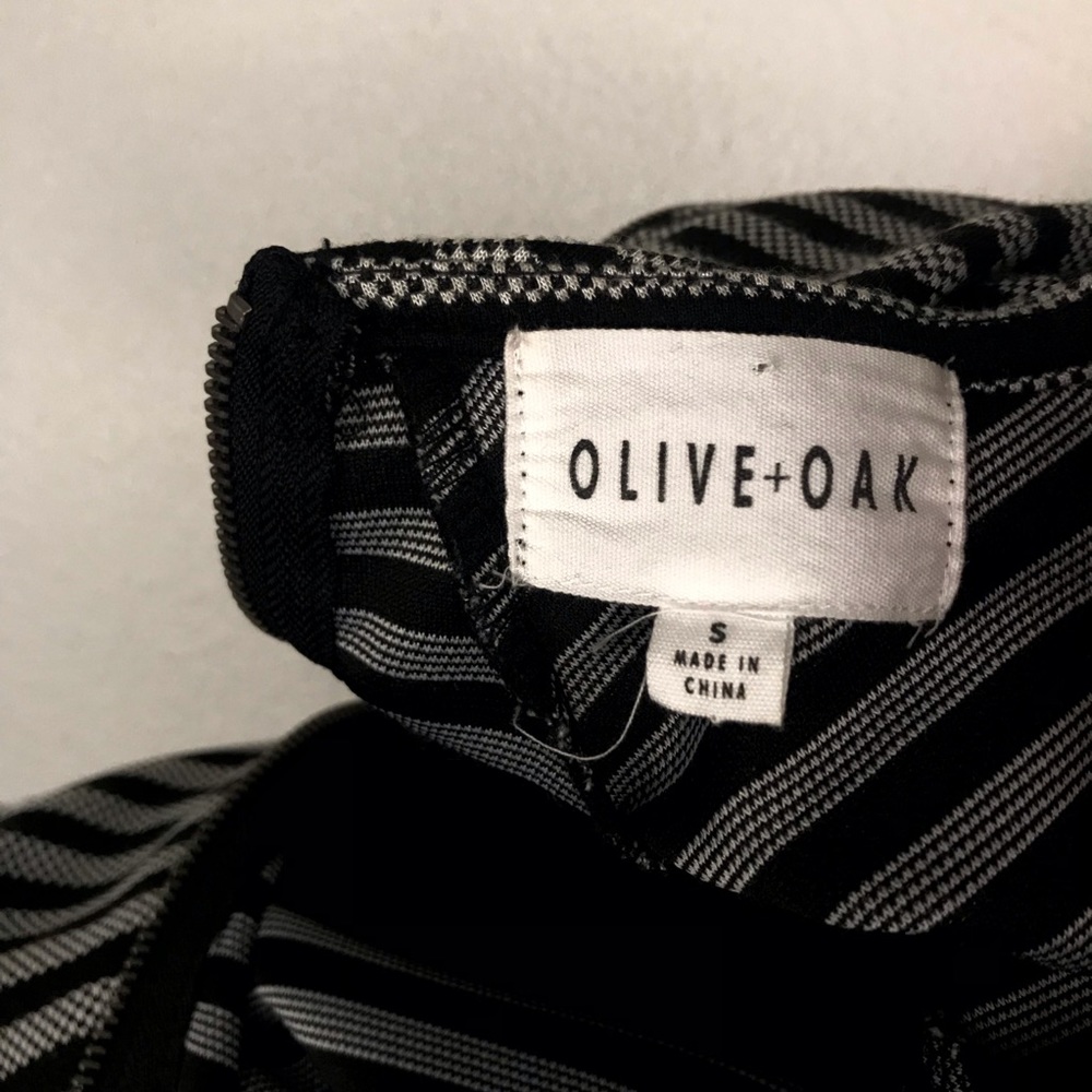OLIVE + OAK | Striped Sleeveless Dress S - Picture 8 of 8